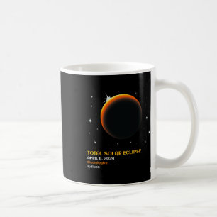 Mug Amérique Totalité 04 08 24 Total Éclipse Solaire 2