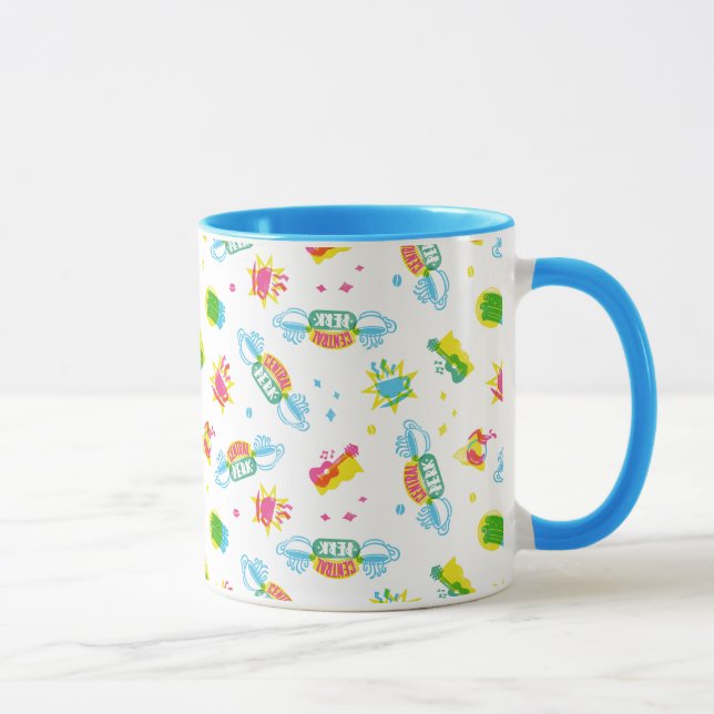 Mug AMIS™ | Central Perk Neon Motif (Droite)