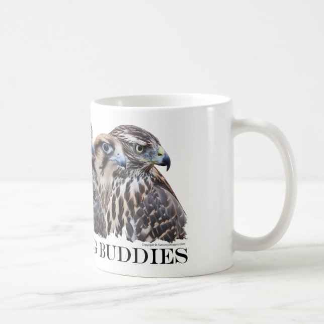 Mug Amis de chasse de fauconnerie (Droite)