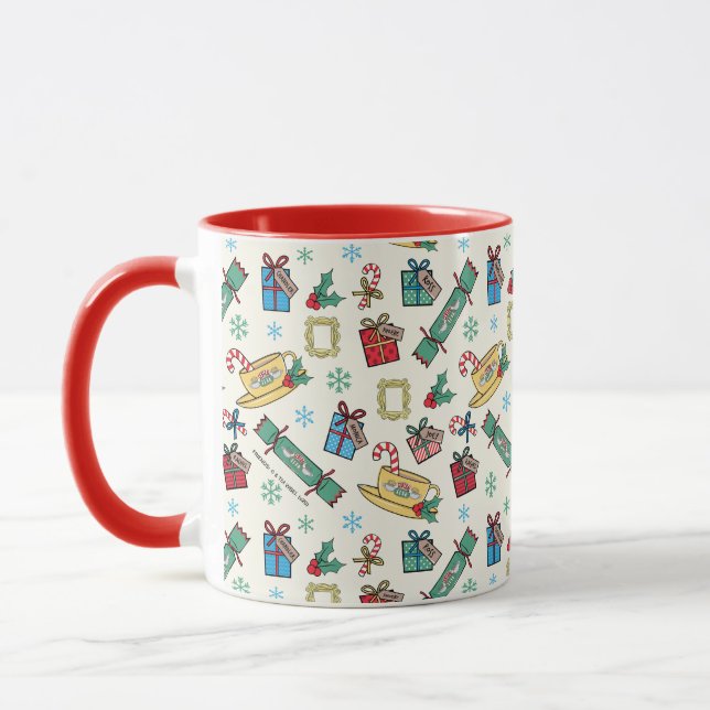 Mug AMIS™ | Motif d'icône de Noël (Gauche)