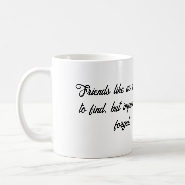 Mug Amis pour toujours (Gauche)