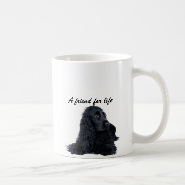Mug Amitié de cocker (Droite)