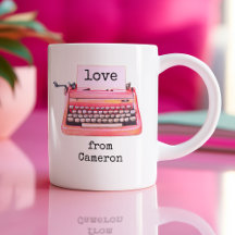 Amitié personnalisée Retro Typewriter