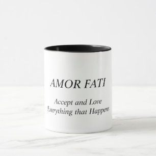 Mug AMOR FATI. Accepter et aimer tout ce qui se passe