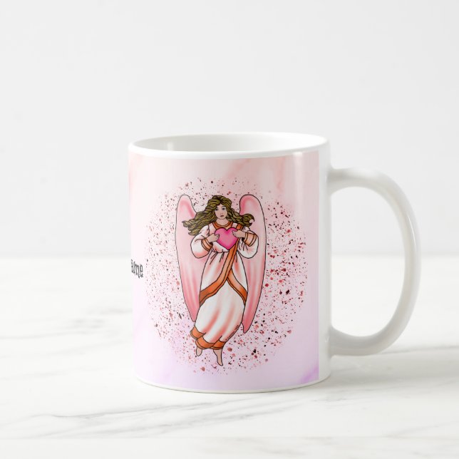 Mug Amour Ange Coeur (Droite)