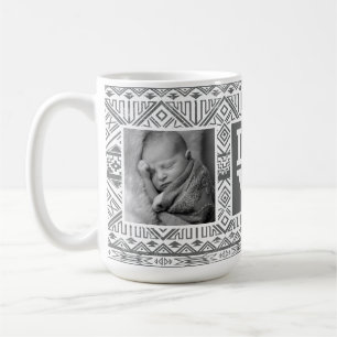 Mug AMOUR aztèque gris du motif   avec des photos