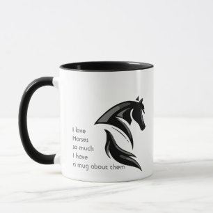 Mug Amour Chevaux animal tellement de citations amusan