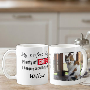 Mug Amour d'animal chat chien café rouge
