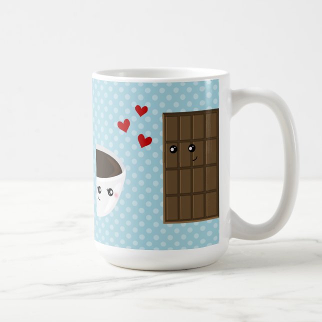 Mug Amour de café et de chocolat (Droite)