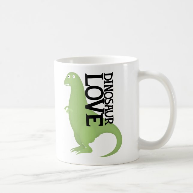 Mug amour de dinosaure (Droite)