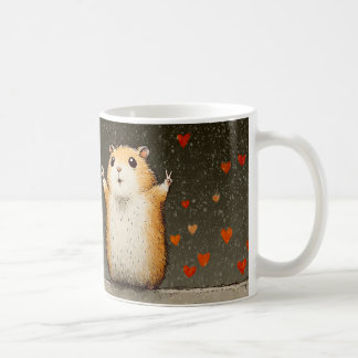 Mug Amour de Hamster Mignon | Hamster Fluffy Adora