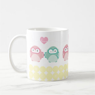 Mug AMOUR DE HIBOU : : fille molle + garçon