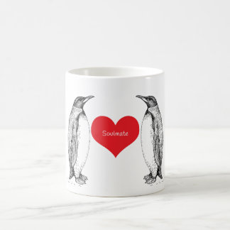 Mug Amour de pingouins pour toujours