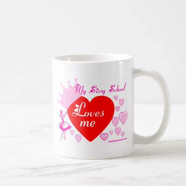 Mug Amour de poule mouillée (Droite)