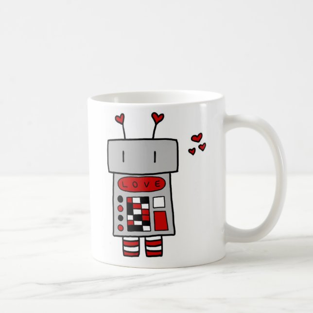 Mug Amour de robot (Droite)