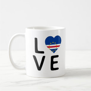 Mug Amour - Drapeau du Cap Vert