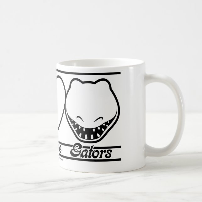 Mug Amour et alligators de paix (Droite)