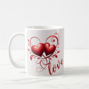 Mug Amour et Coeurs