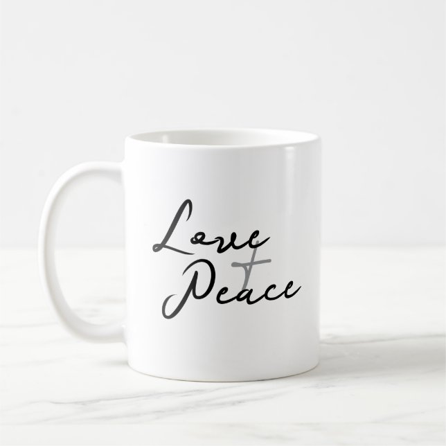 Mug Amour et paix (Gauche)