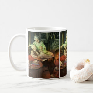 Mug Amour et romance vintage ; Grands-parents romantiq