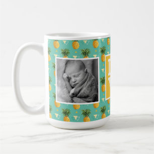 Mug AMOUR géométrique du motif   d'ananas avec des