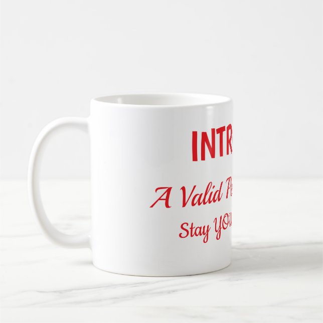 Mug Amour Introverti (Gauche)