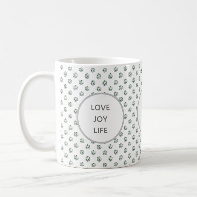 Mug Amour, Joie, Diamants de Vie (Gauche)