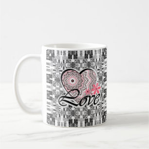 Mug Amour, mariage, Saint Valentin, coeur