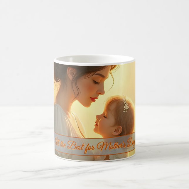 Mug Amour maternel tendre dans la lumière florissante (Centre)