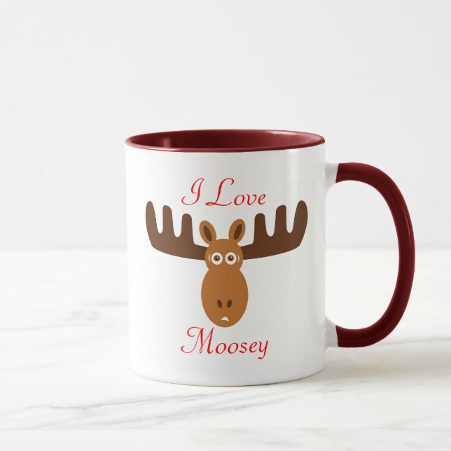 Mug Amour Moosey de Head_I d'orignaux (Droite)