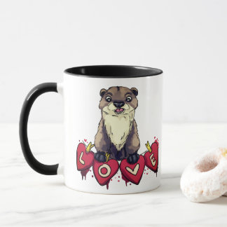 Mug Amour Otter