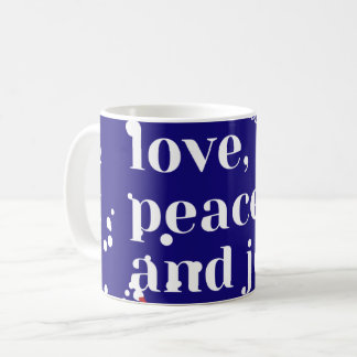 Mug Amour, Paix, Joie