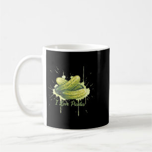Mug Amour Pickles Aquarelle Snack Art Bbq Foodie