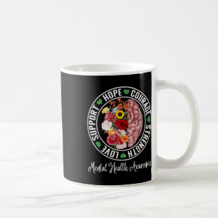 Mug Amour Soutien Espérer Courage Force Santé mentale