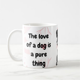 Mug Amour Style d'art pour les amoureux des chiens