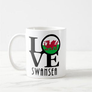 Mug AMOUR Swansea Pays de Galles 11oz