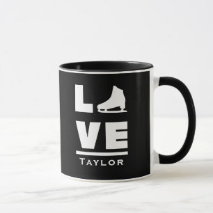 Mug Amour Synchrone Et Patinage En Direct
