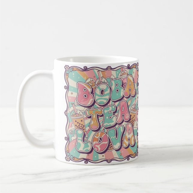 Mug Amoureux de Bubble Tea (Gauche)