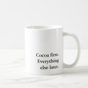 Mug Amoureux de cacao drôle Noël Introduction