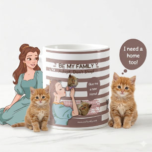 Mug Amoureux de chats mignons et fiers de leur famille