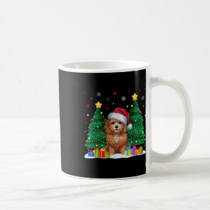 Mug Amoureux de les chiens de Maltipoo Santa Hat Ugly