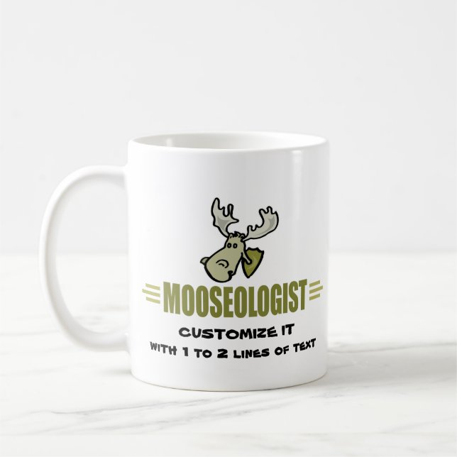 Mug Amoureux de l'orignal (Gauche)
