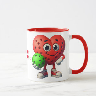 Mug Amoureux de Pickleball amusant Couple heureux Sain