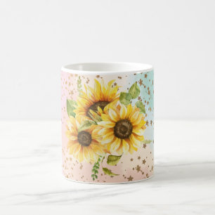 Mug Amoureux de tournesol décoration lumineuse de cuis