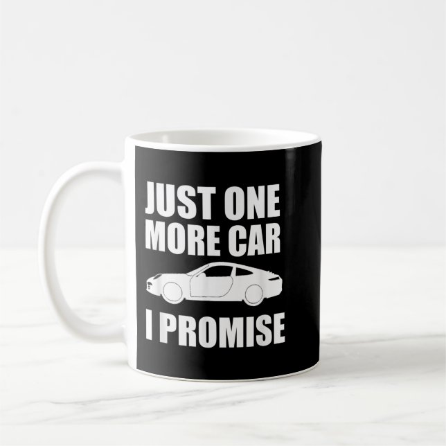 Mug Amoureux De Voiture Drôle Cadeaux Juste Un De Plus (Gauche)