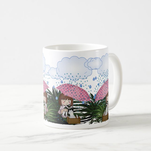 Mug Amoureux des animaux et Secourt pour animaux domes (Devant droit)