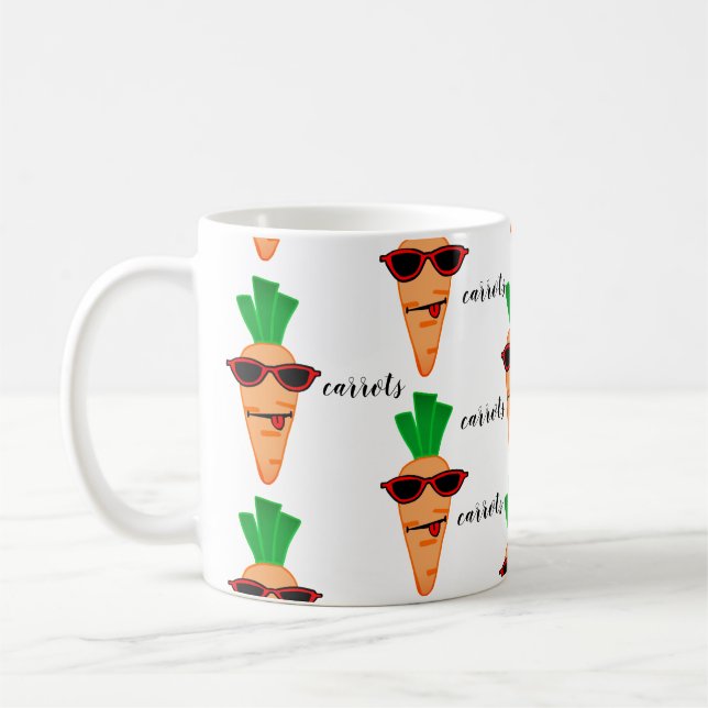 Mug amoureux des carottes (Gauche)