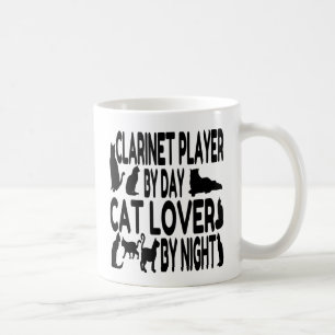 Mug Amoureux des chats Clarinet Player