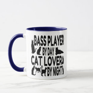 Mug Amoureux des chats du Lecteur de basse
