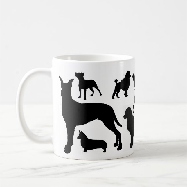 Mug Amoureux des chiens (Gauche)